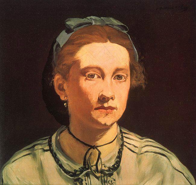 Edouard Manet Portrait of Victorine Meurent Germany oil painting art